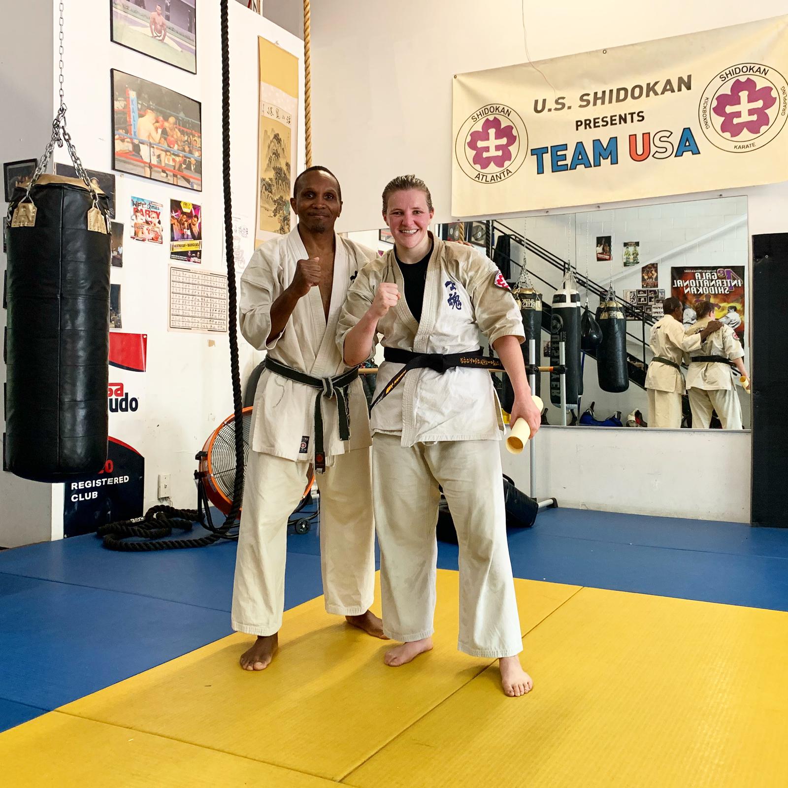 Black Belt in Shidokan Karate